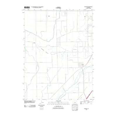 2010 Map of Atwood, 2010 Print