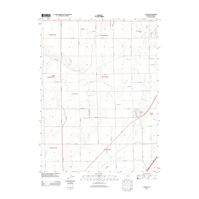 2013 Map of Atwood, 2013 Print