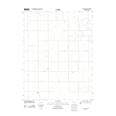 2012 Map of Atwood NW, 2012 Print