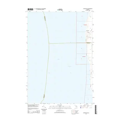 2014 Map of Atwood OE W, 2014 Print