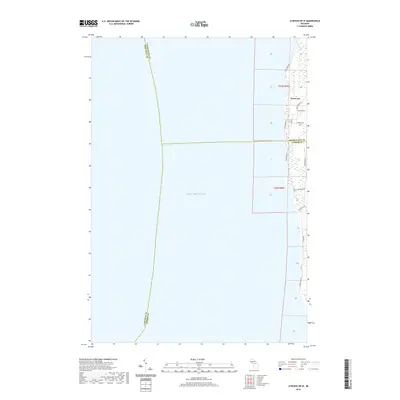 2019 Map of Atwood OE W, 2019 Print