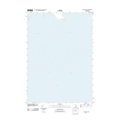 2011 Map of Au Gres OE S, 2011 Print