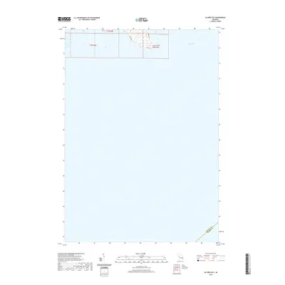 2019 Map of Au Gres OE S, 2019 Print