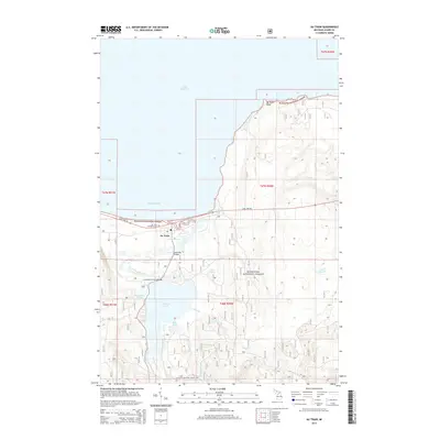 2014 Map of Au Train, 2014 Print