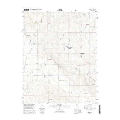2015 Map of Auberry, 2015 Print