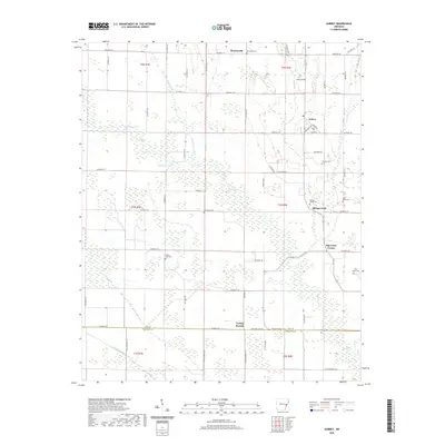 2020 Map of Aubrey, 2020 Print