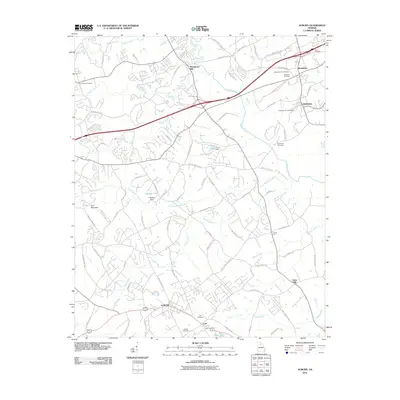 2011 Map of Auburn, 2011 Print