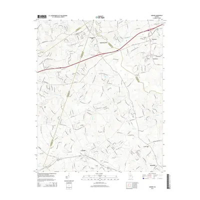 2014 Map of Auburn, 2014 Print