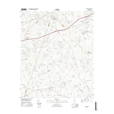 2017 Map of Auburn, 2017 Print
