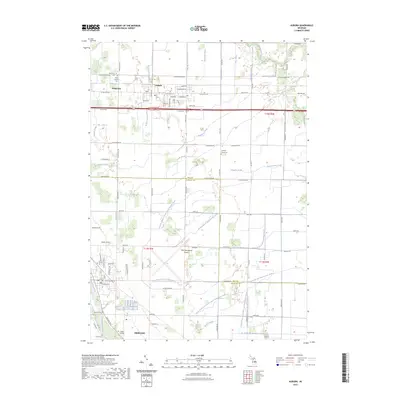 2023 Map of Auburn, 2023 Print