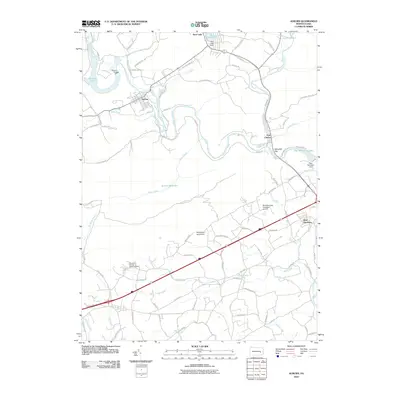 2010 Map of Auburn, 2010 Print