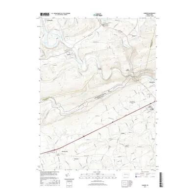 2016 Map of Auburn, 2016 Print