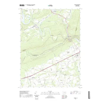 2019 Map of Auburn, 2019 Print