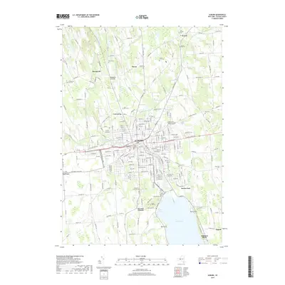 2019 Map of Auburn, 2019 Print