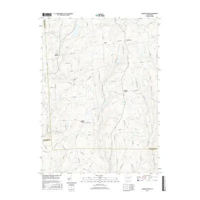 2016 Map of Auburn Center, 2016 Print