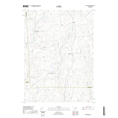 2019 Map of Auburn Center, 2019 Print
