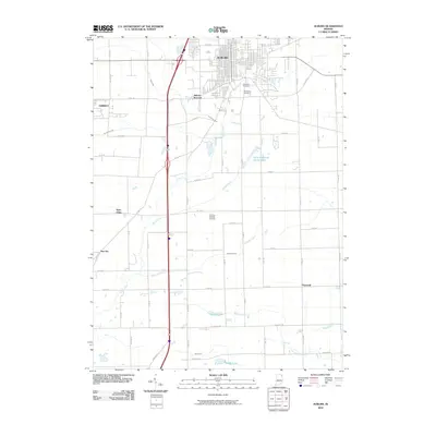 2010 Map of Auburn, 2010 Print