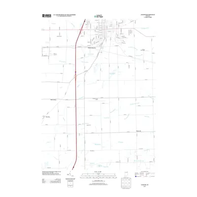 2013 Map of Auburn, 2013 Print