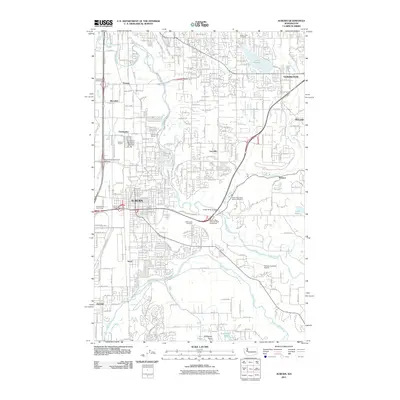 2011 Map of Auburn, 2011 Print