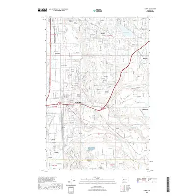 2020 Map of Auburn, 2020 Print