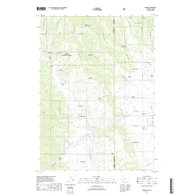 2018 Map of Auburn, 2018 Print