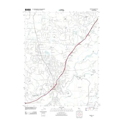 2012 Map of Auburn, 2012 Print
