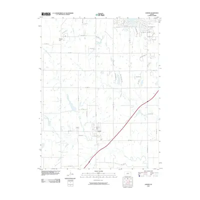 2009 Map of Auburn, 2009 Print