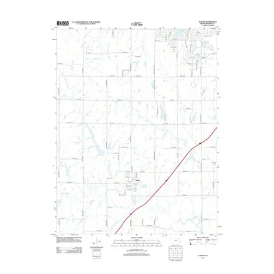 2012 Map of Auburn, 2012 Print