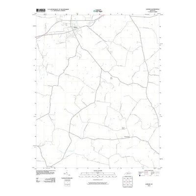 2010 Map of Auburn, 2010 Print