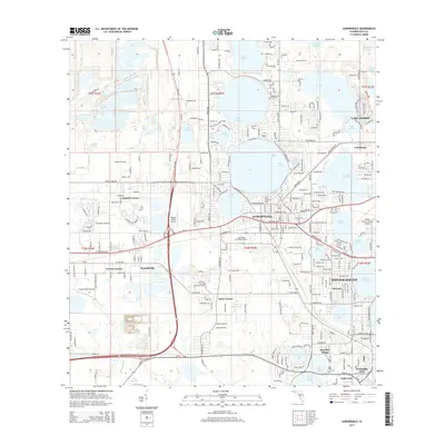 2015 Map of Auburndale, 2015 Print