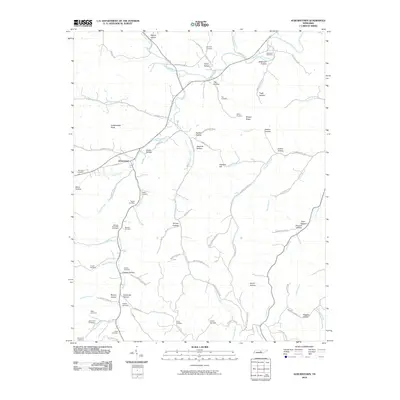 2010 Map of Auburntown, 2010 Print