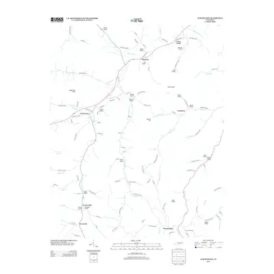 2013 Map of Auburntown, 2013 Print