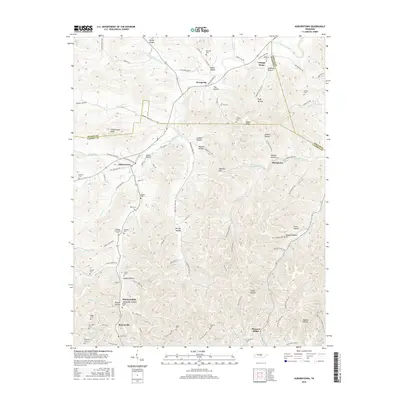2016 Map of Auburntown, 2016 Print