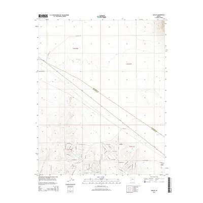 2014 Map of Audley, 2014 Print