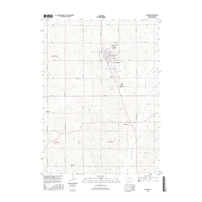 2015 Map of Audubon, 2015 Print