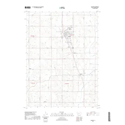 2018 Map of Audubon, 2018 Print