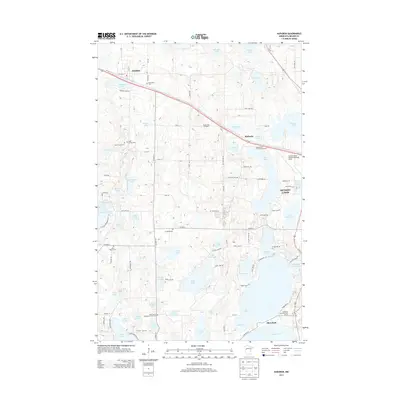 2013 Map of Audubon, 2013 Print