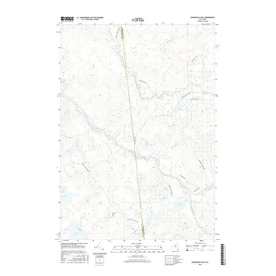 2016 Map of Augerhole Falls, 2016 Print