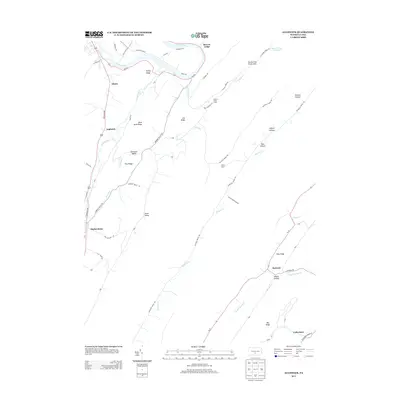2013 Map of Aughwick, 2013 Print