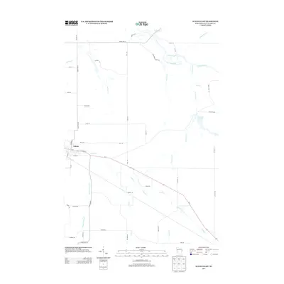 2013 Map of Augusta East, 2013 Print