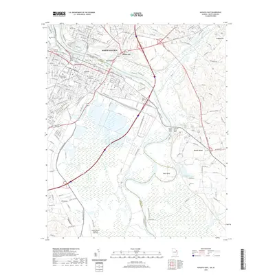2020 Map of Augusta East, 2020 Print