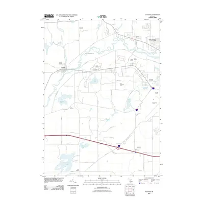 2011 Map of Augusta, 2011 Print