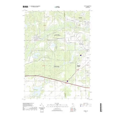 2019 Map of Augusta, 2019 Print