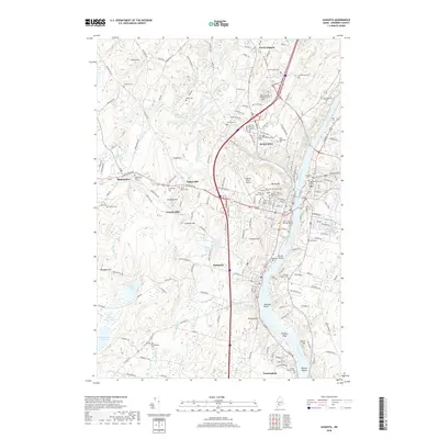 2018 Map of Augusta, 2018 Print