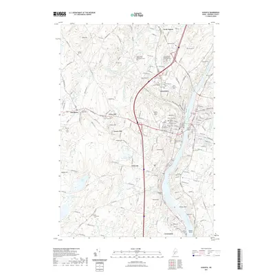 2021 Map of Augusta, 2021 Print