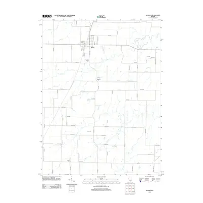 2012 Map of Augusta, 2012 Print