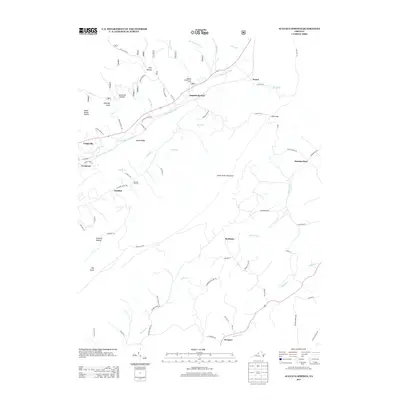 2013 Map of Augusta Springs, 2013 Print