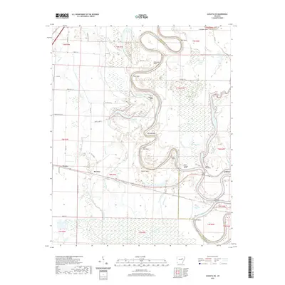 2020 Map of Augusta SW, 2020 Print
