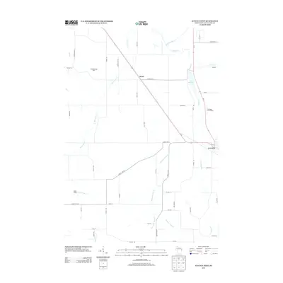 2013 Map of Augusta West, 2013 Print
