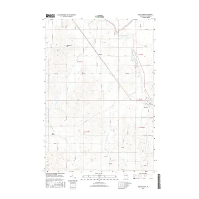 2015 Map of Augusta West, 2015 Print